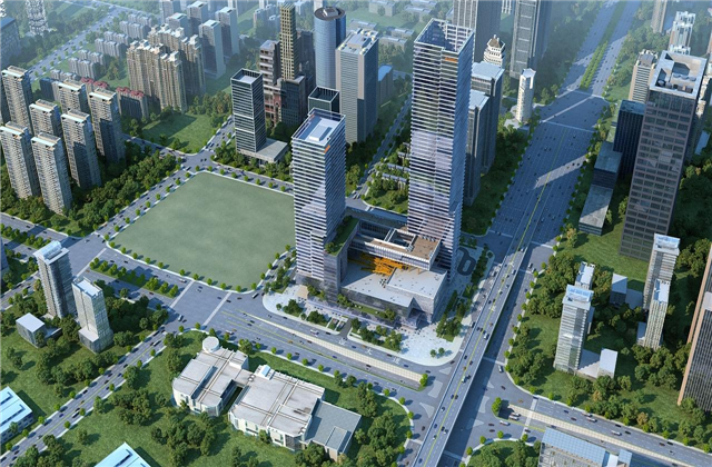 BJL平台智汇安装成功中标阿里巴巴华中总部机电项目